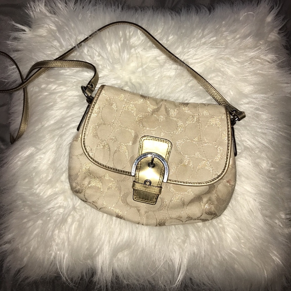 Authentic coach crossbody bag